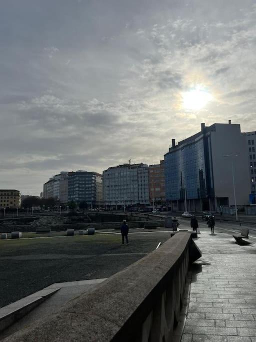 Centrico A Metros De La Playa Apartamento Corunha Exterior foto